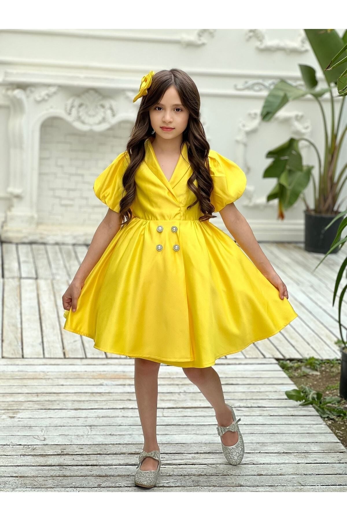 Kids Collection 2023 Satin Dress Trendyol