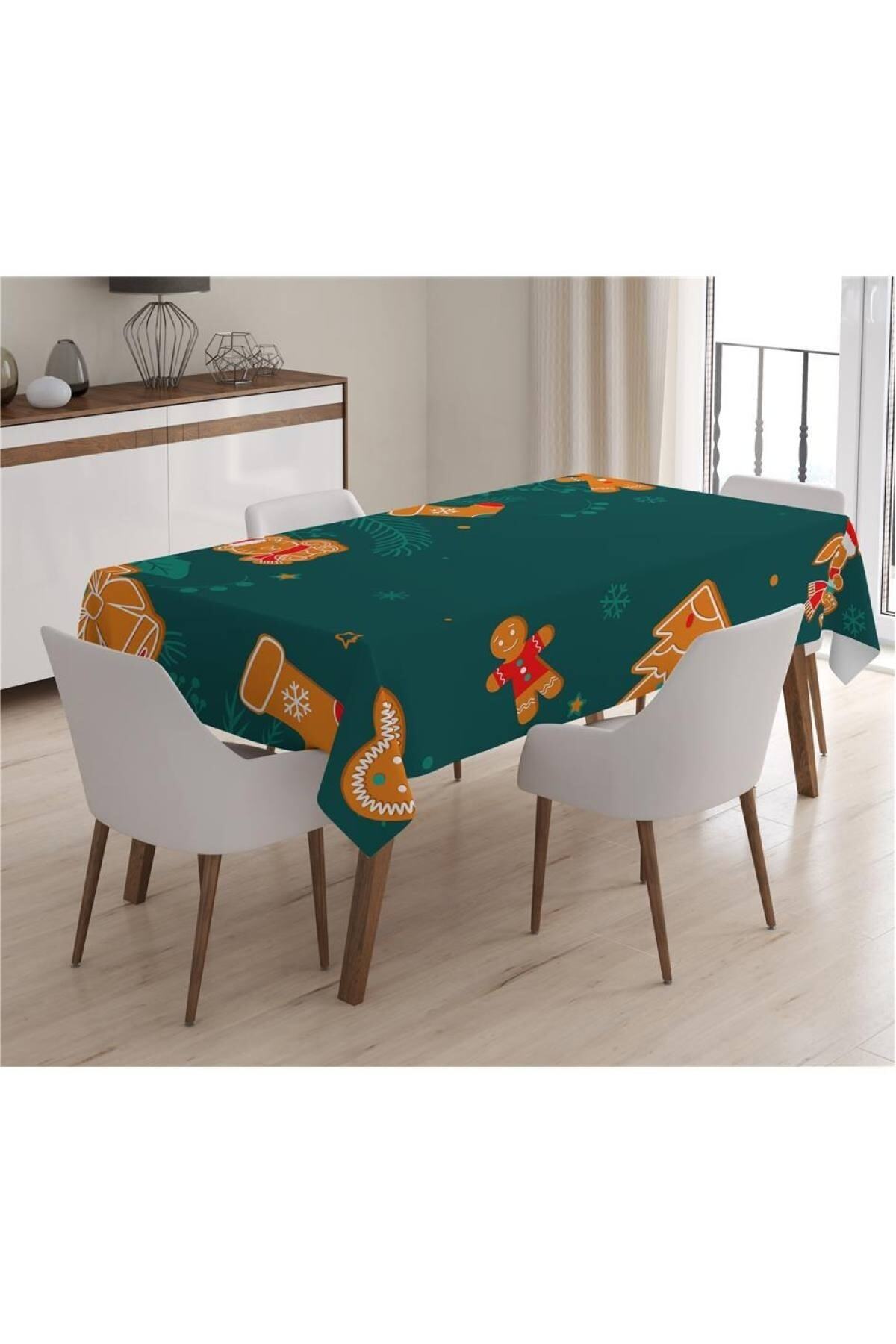 Christmas Custom Cookie Pattern Tablecloth