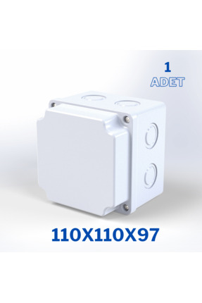 sebox Sıva Üstü Kare Buat Kutu 110x110x97 - 1 Adet