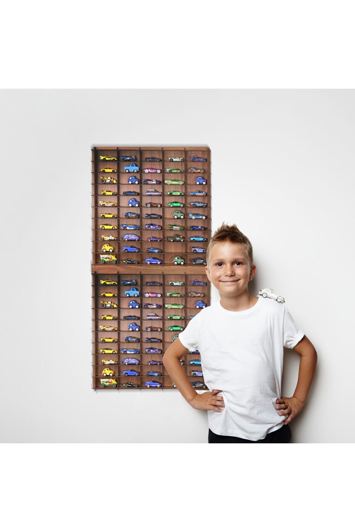 1/64 Hotwheels Matchbox Uyumlu Hobi Koleksiyon 100LÜ Set Model Oyuncak Araba Rafı