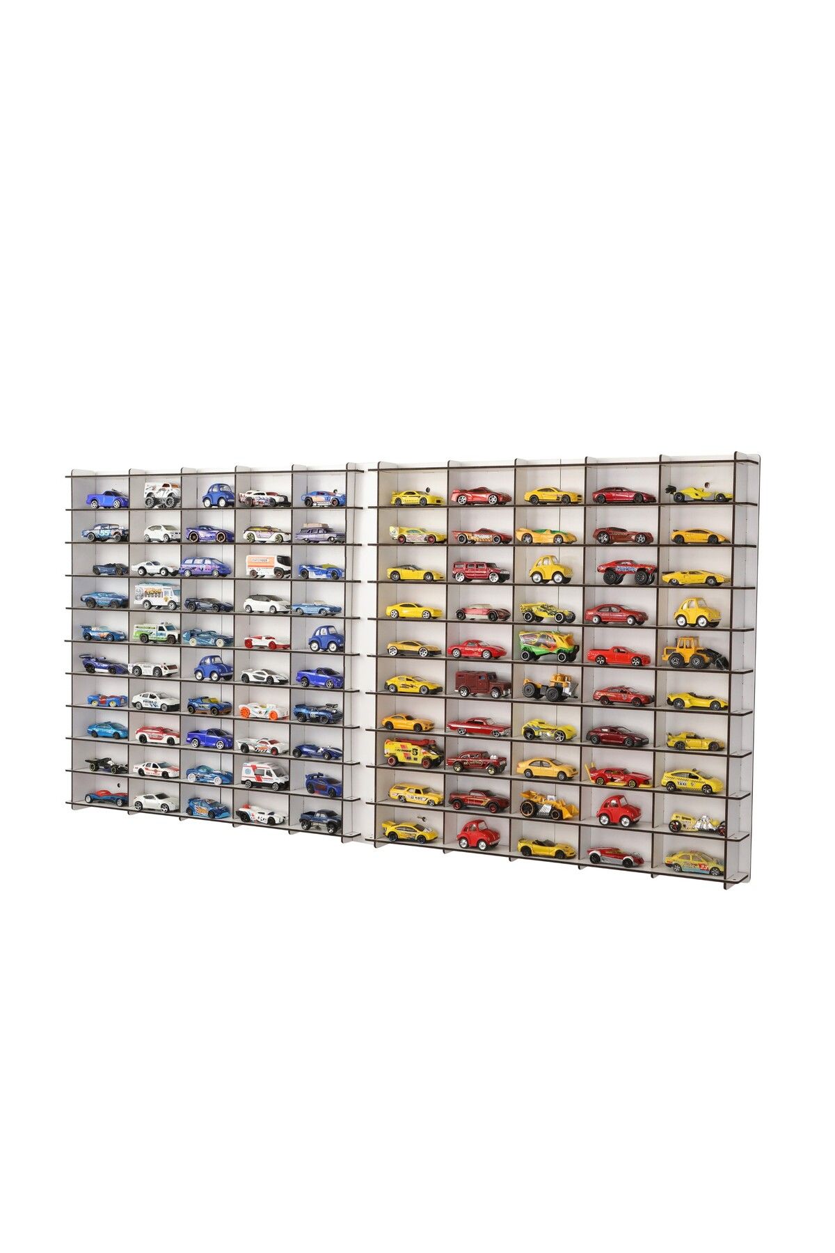 1/64 Hotwheels Matchbox Uyumlu Hobi Koleksiyon 100LÜ Set Model Oyuncak Araba Rafı