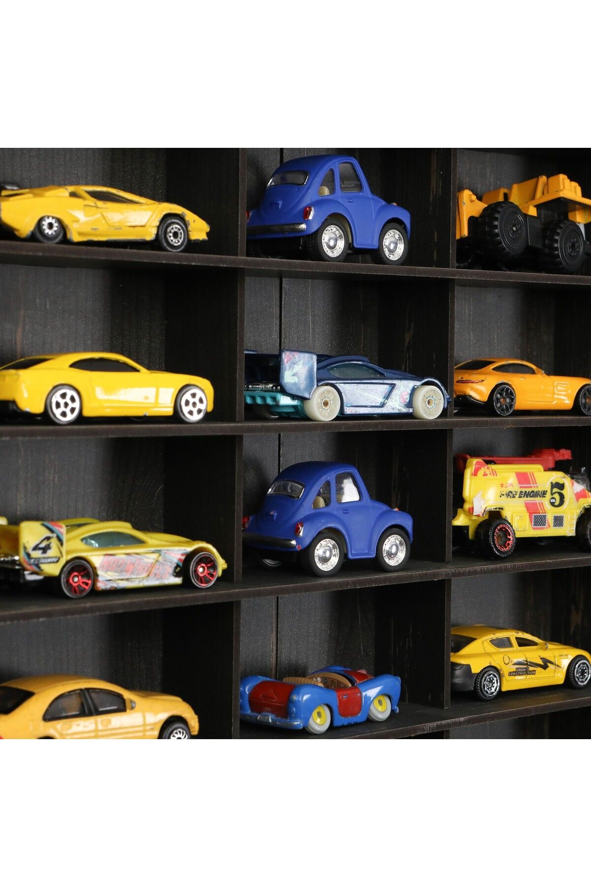 1/64 Hotwheels Matchbox Uyumlu Hobi Koleksiyon 100LÜ Set Model Oyuncak Araba Rafı