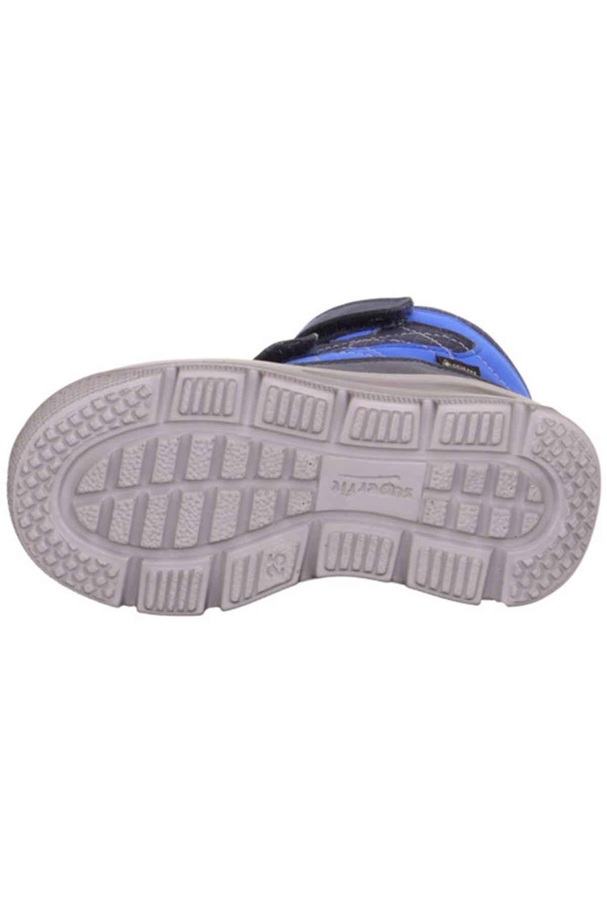 Superfit Mars Warm gefütterte Gore-Tex, Stivali da Neve, Blau/Gelb 8020, 25 EU Larga