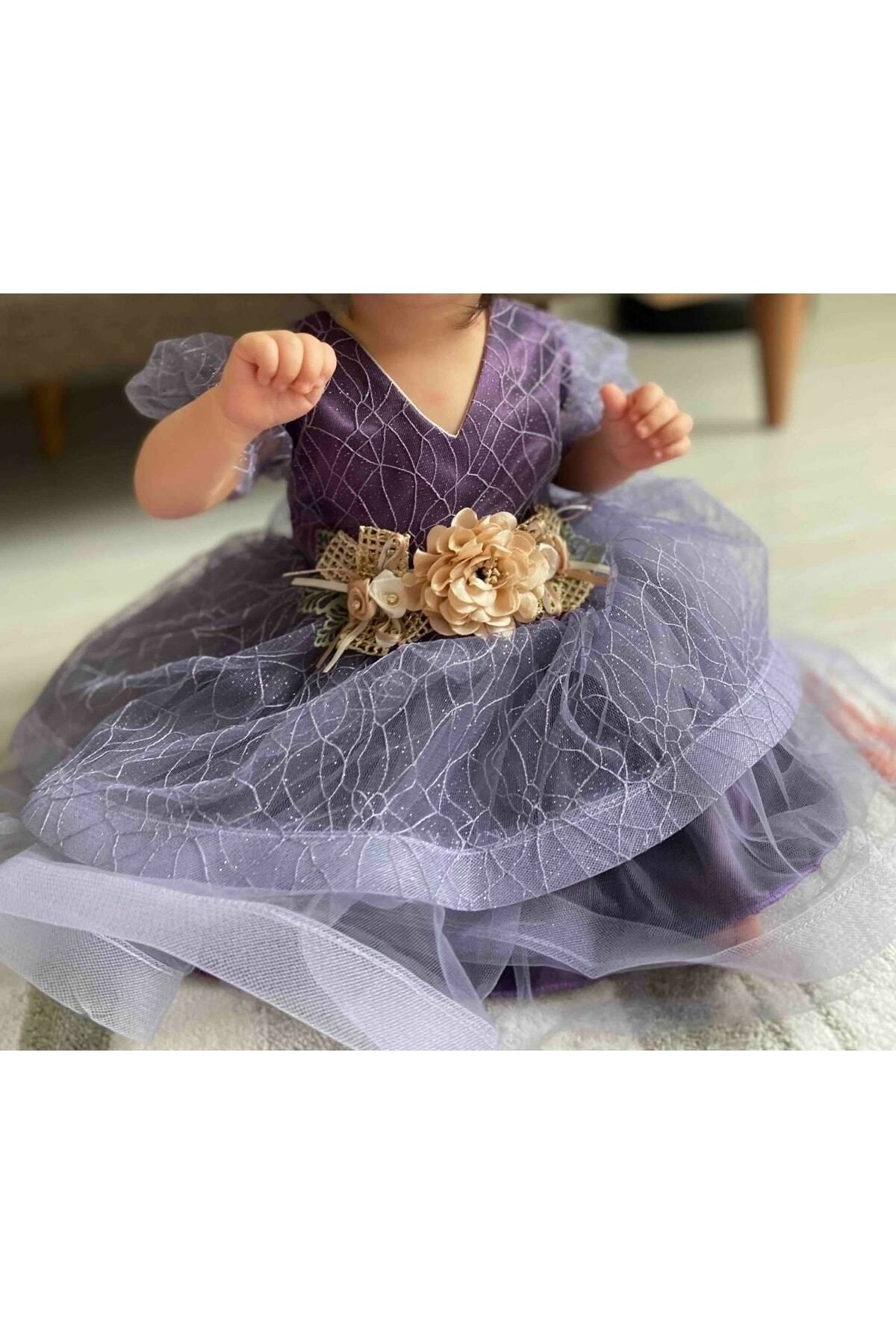 Cherub Baby Petite Ponpon Baby Premium Kız Bebek Mevlüt Elbisesi 368premium