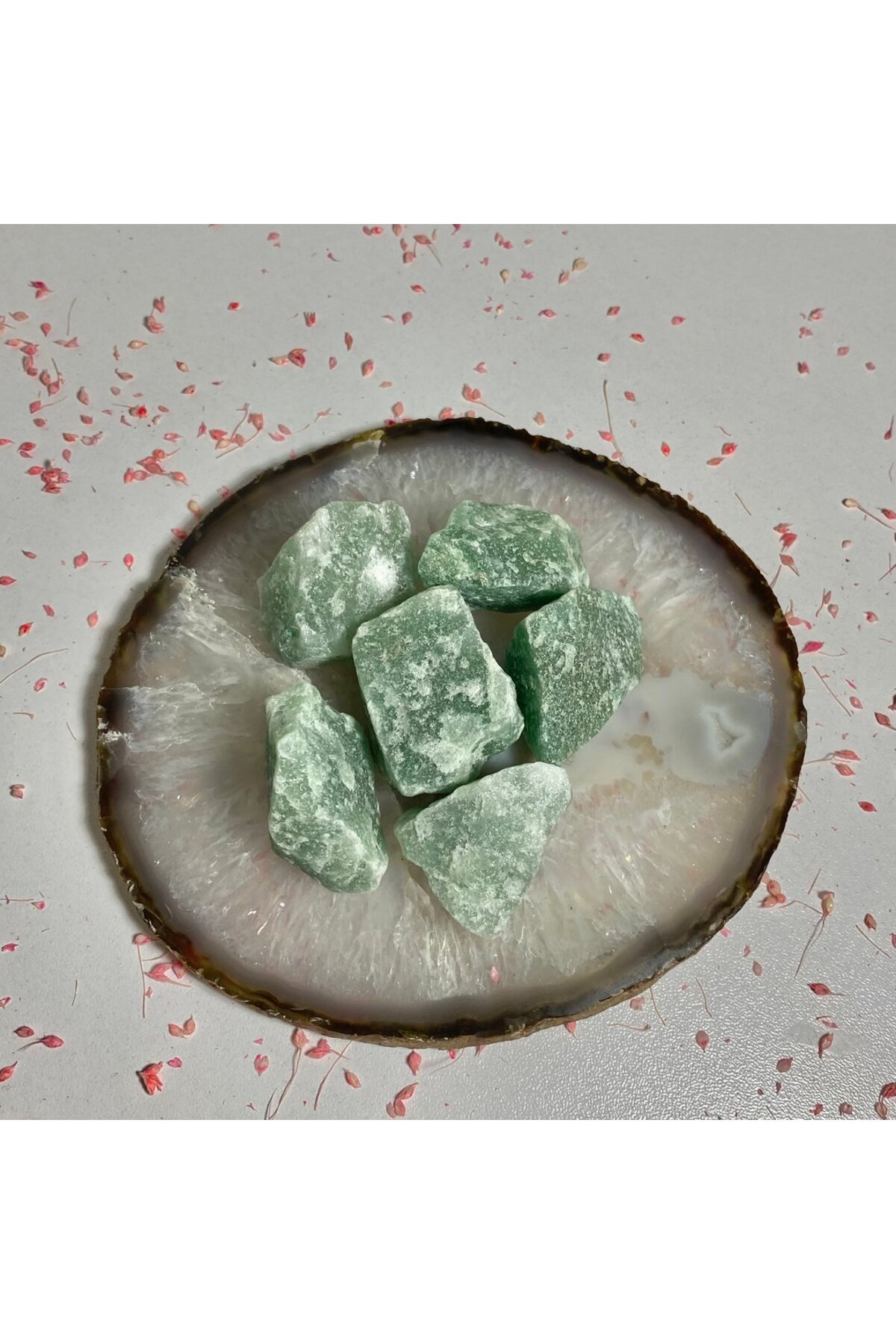 Elifsu Jewelry Aventurin Taşı Ham Kütle Doğal Taş