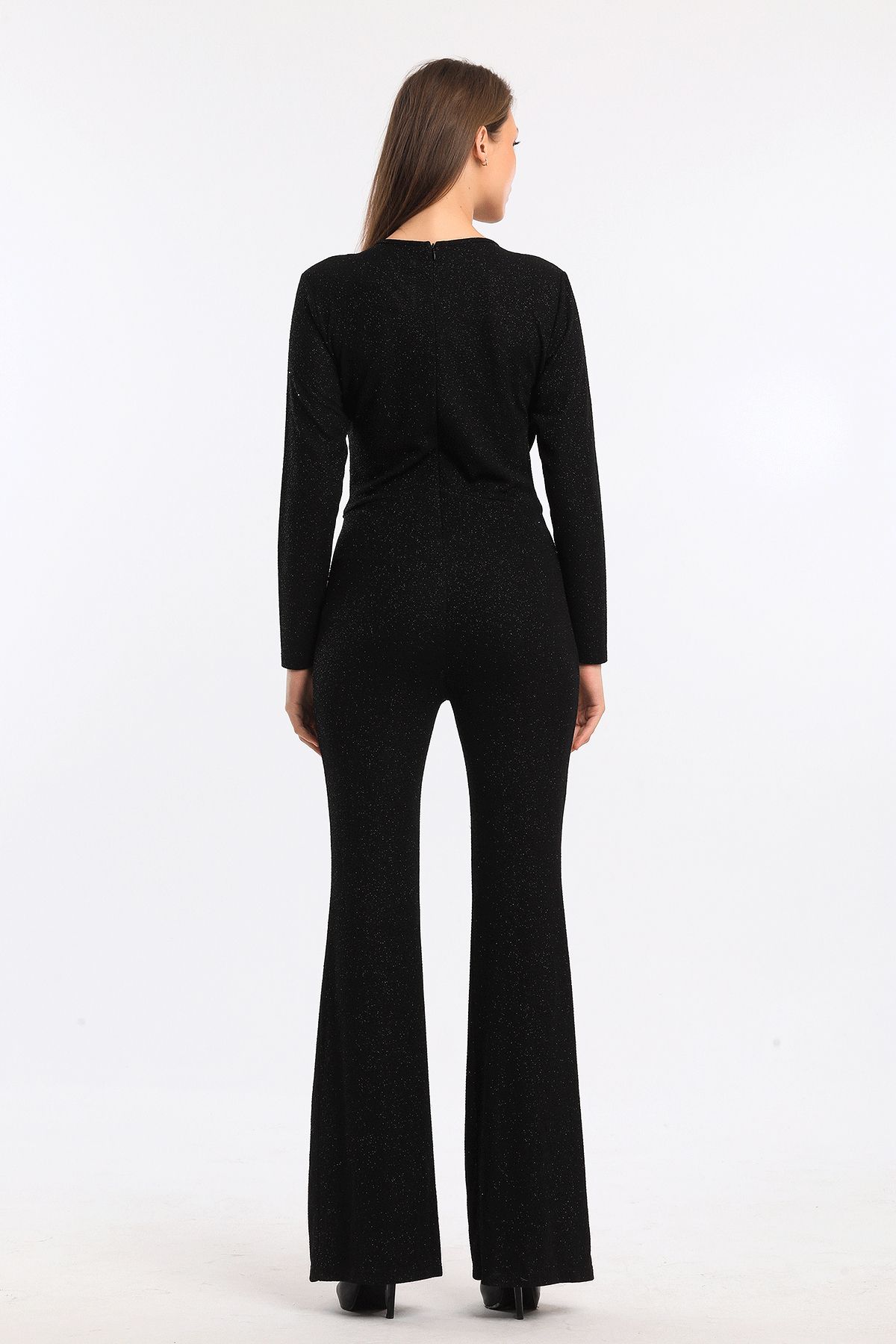 Slim black jumpsuit 2025