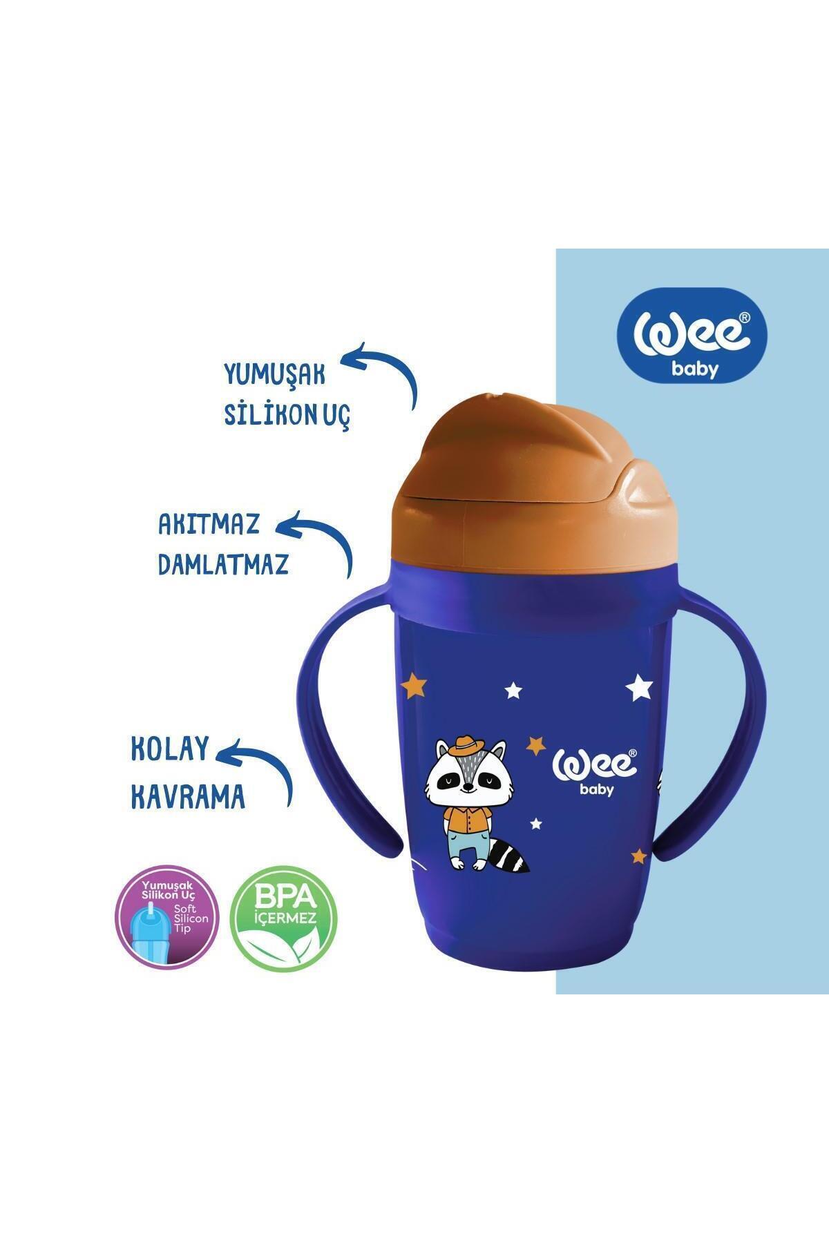 Wee Baby Friends Pipetli Bardak Lacivert 265 ML