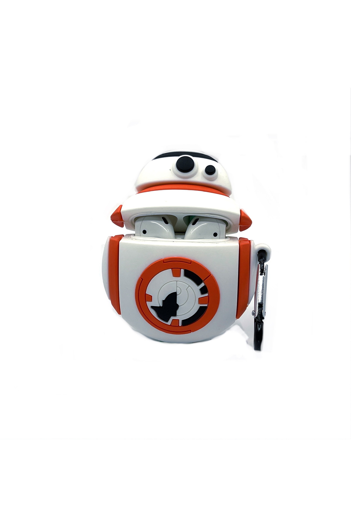 AirPods 1/2. Nesil Uyumlu  Yıldız Savaşları Robot BB8 Tasarımlı  Kılıf 2