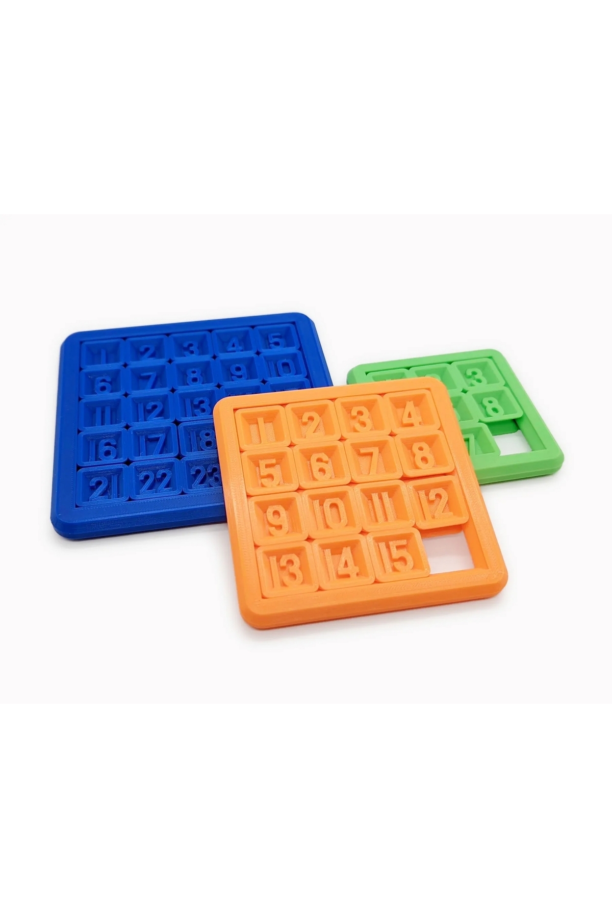 LELYOSE 4x4 Boyutunda 3 Boyutlu Kayan Sayılı Yapboz (3D PRİNTED SLİDİNG