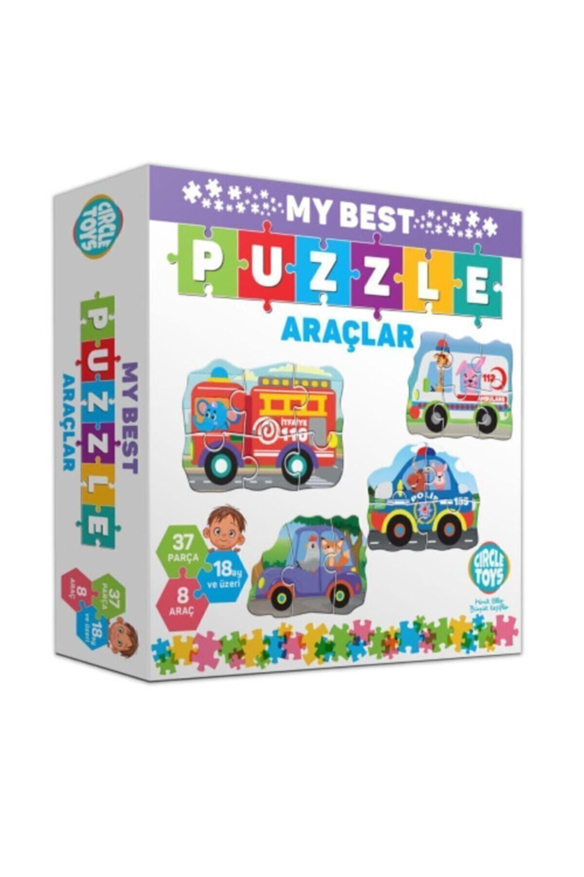 Circle Toys Circletoys My Best Puzzle Ara lar Ara lar Yapboz