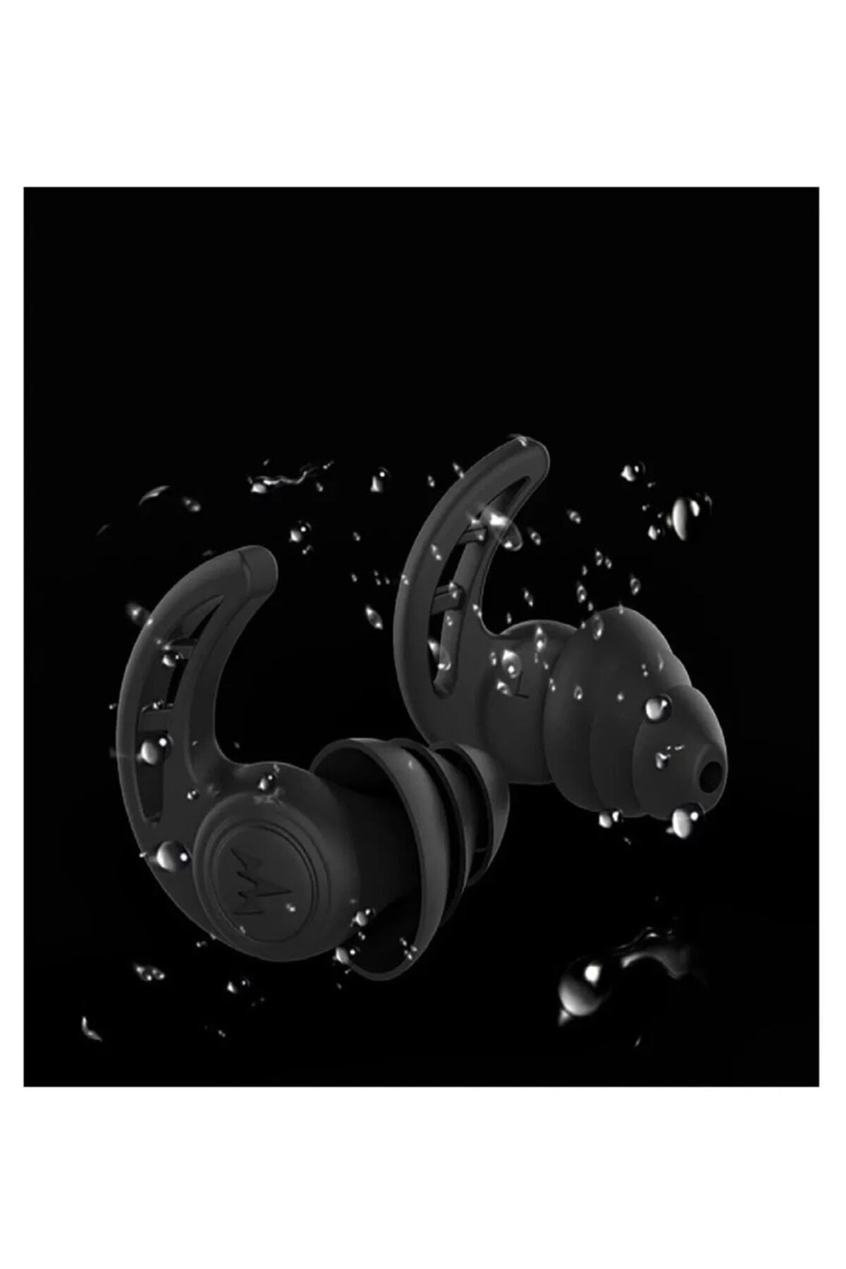 Bakio-1 Pair of 3 Layer 100% Silicone Sleeping and Snoring Earplugs 2