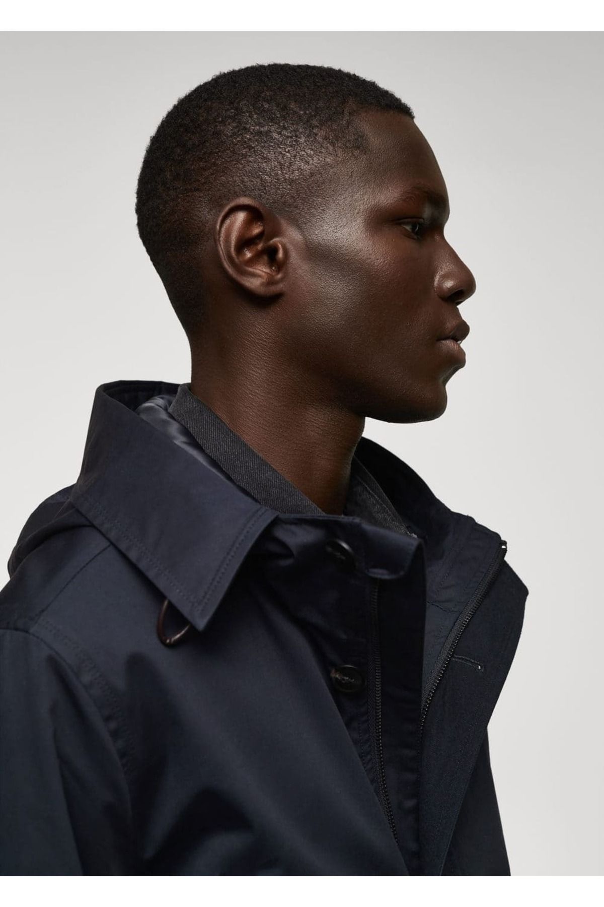 MANGO Man-Parka with pockets and hood 5