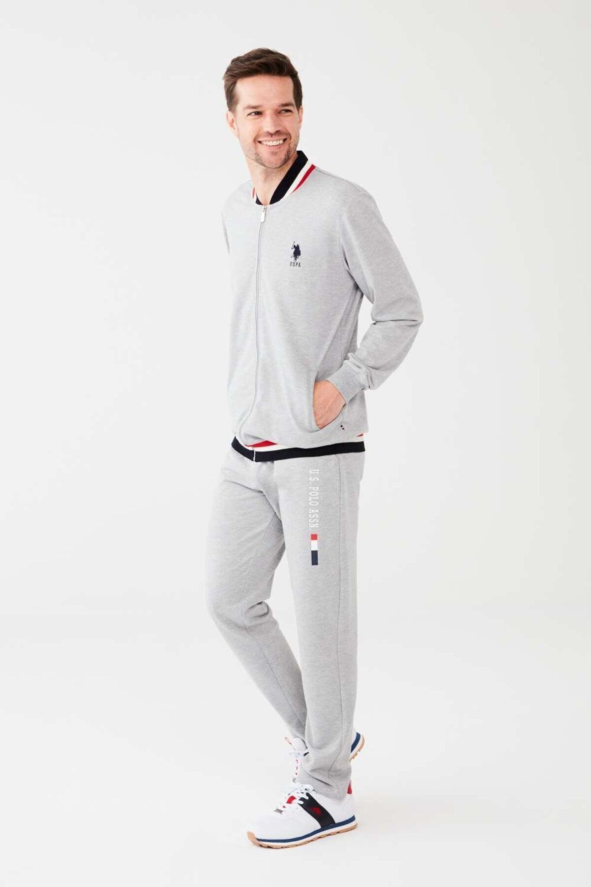 Polo gray sweatsuit outlet