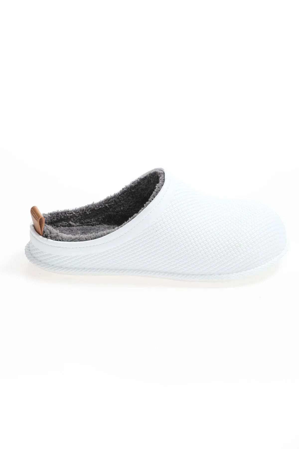 GEZER-GZ12464 Papuci Eva cu blană albă 2