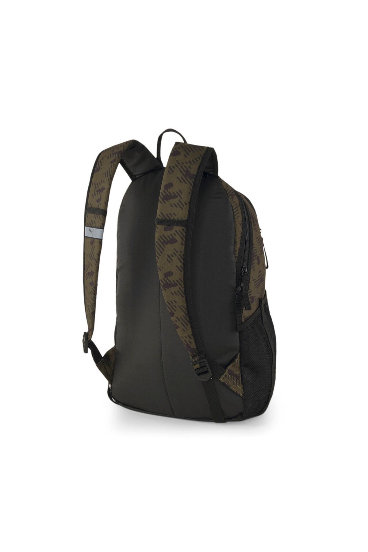Puma-078872-04 Style Backpack Burnt Green Camouflage Pattern Backpack 2