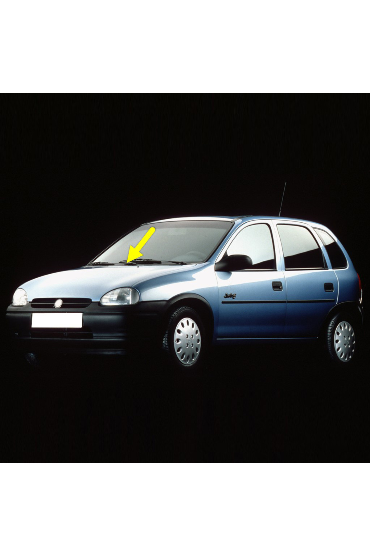 Bisra Opel Corsa B 1993-2000 Ön Cam Sağ Yolcu Tarafı Silecek Kolu