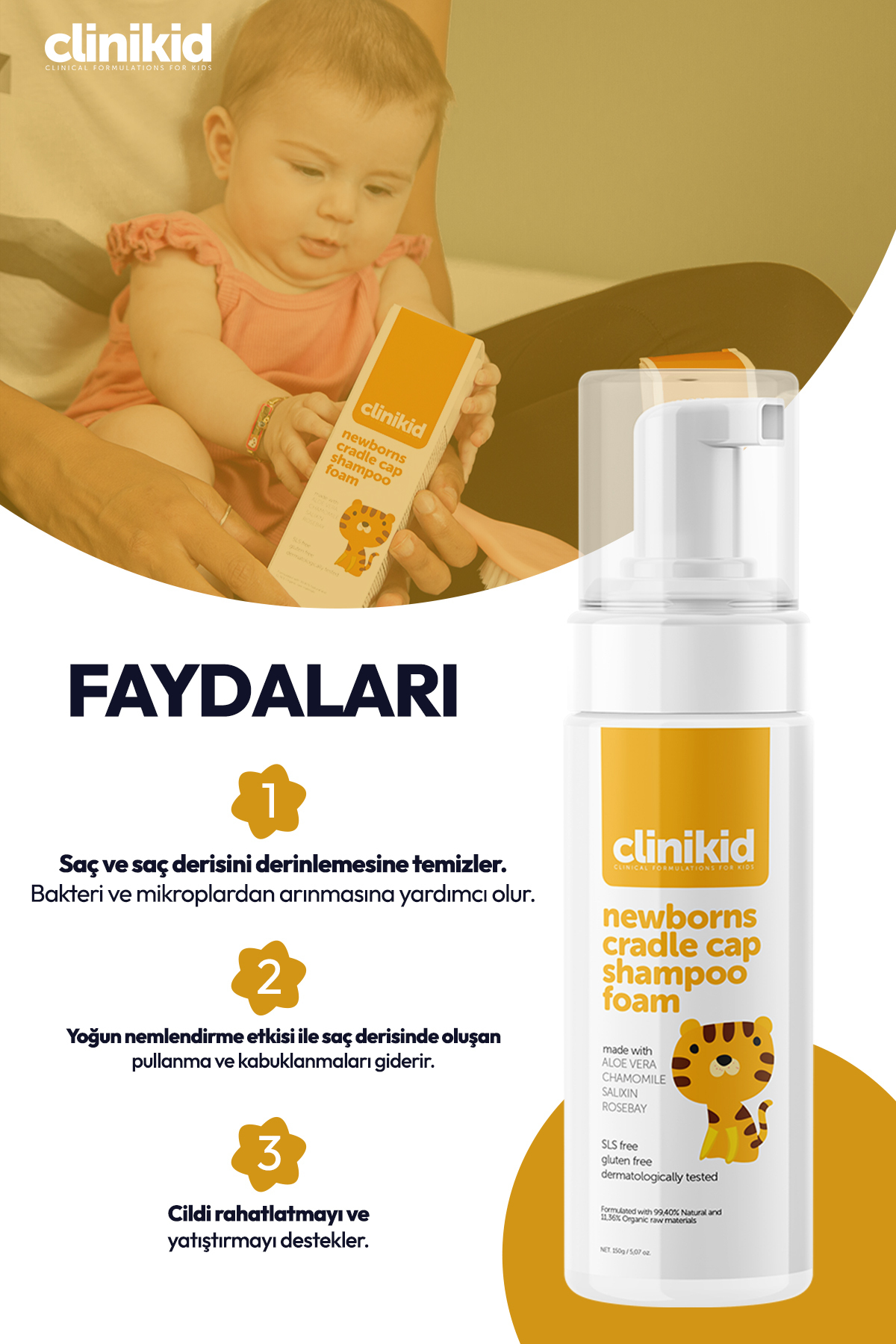 Clinikid Konak Önleyici Köpük fotoğrafı 2 (önizleme)