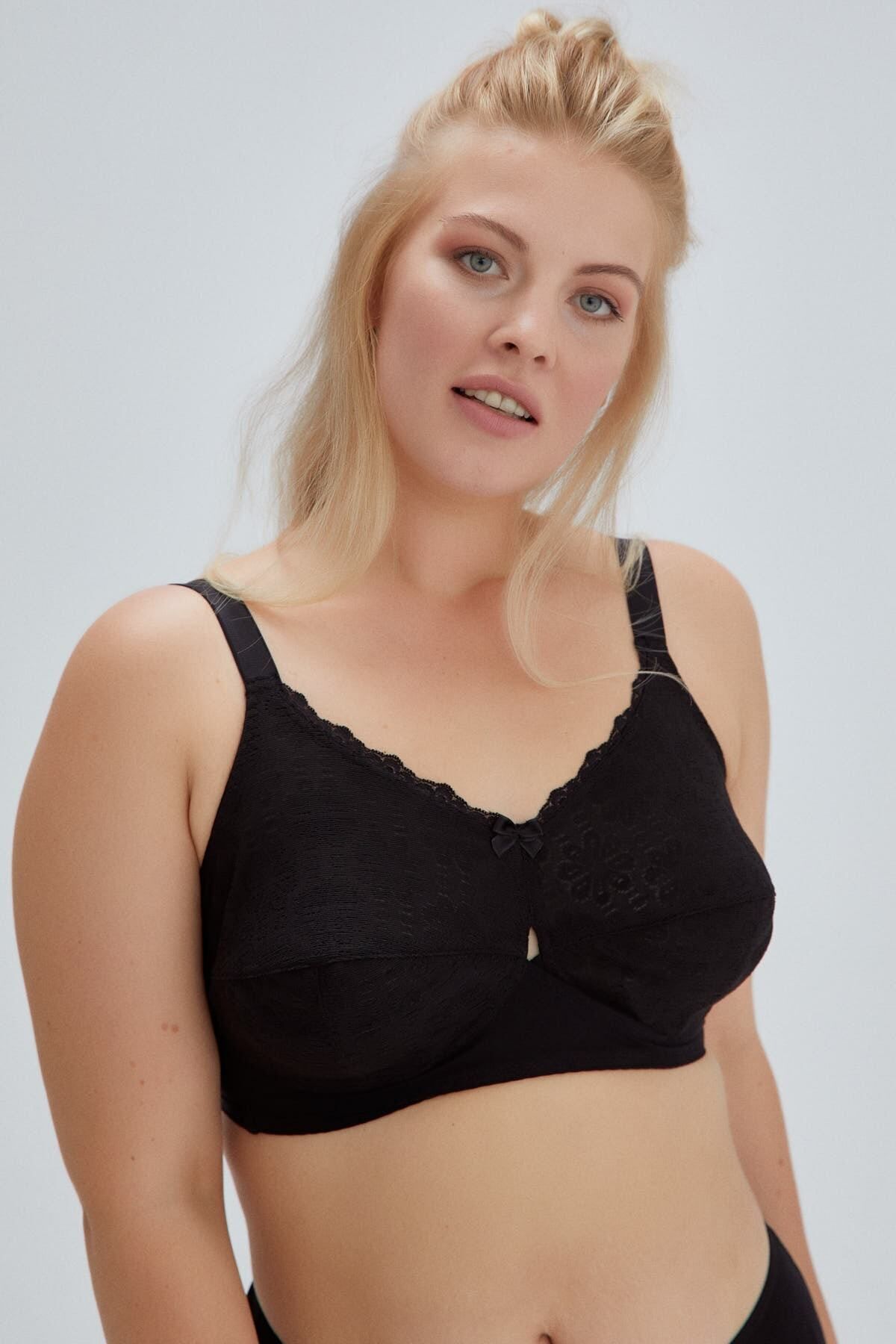 Belladonna Women's Black Miracle Bra that reduces size by two sizes -  Trendyol