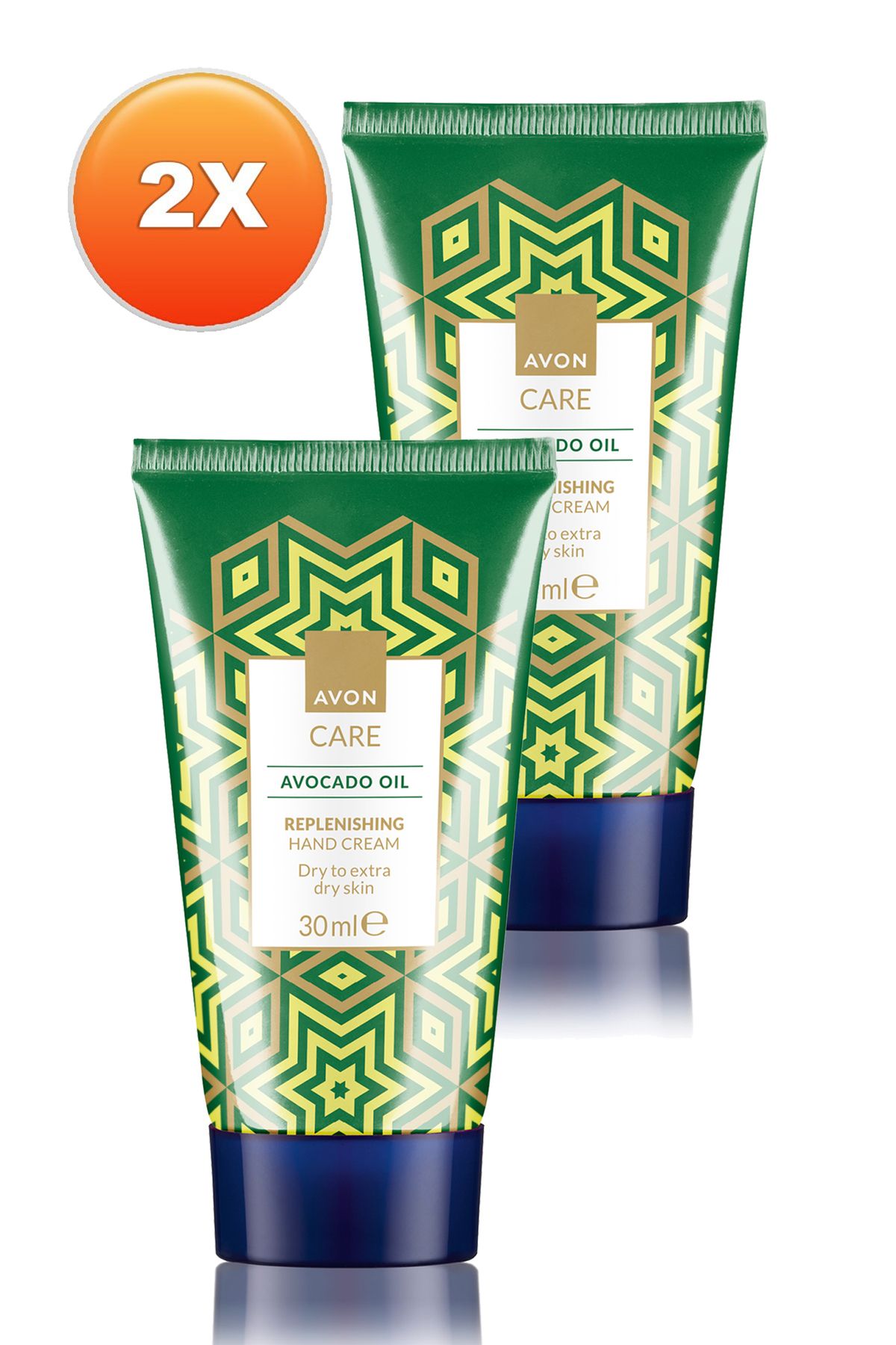 کرم دست بازسازی کننده مراقبت با روغن آووکادو 30 میلی لیتر. مجموعه دو تایی Avon