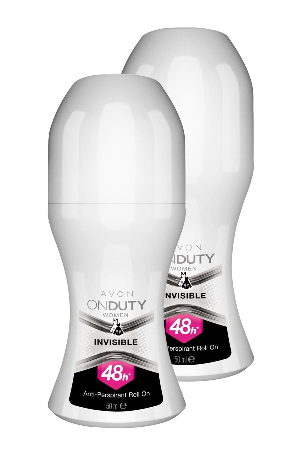 رولون زنانه نامرئی OnDuty 50 میلی لیتر. مجموعه دو تایی Avon