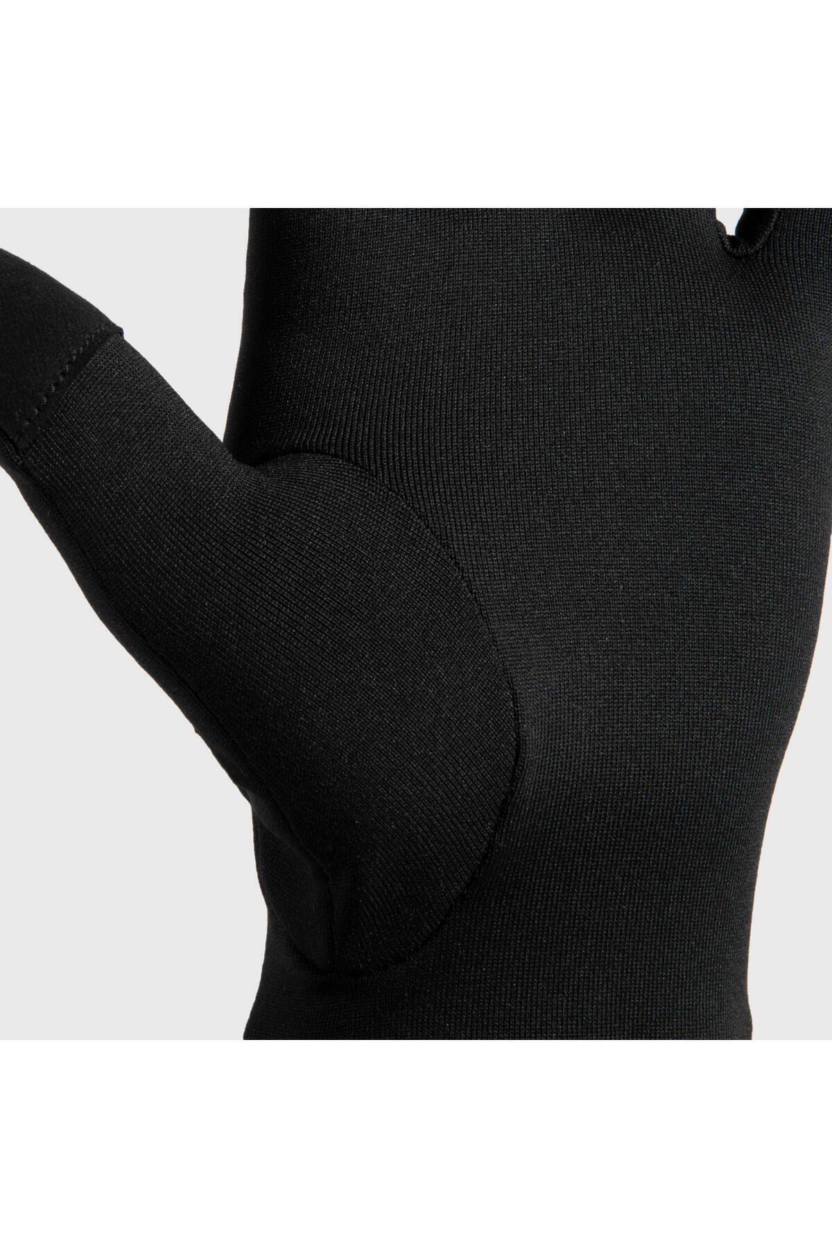 Decathlon-Kiprun Running Touchscreen Glove - Black - Kiprun Warm100 V2 4