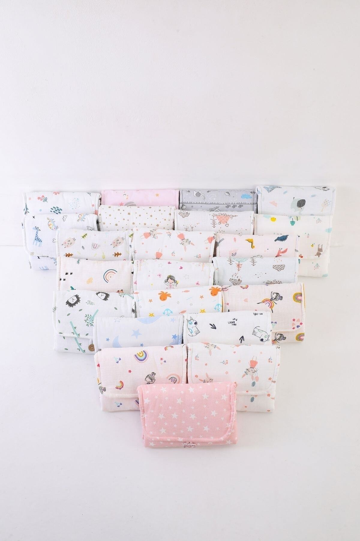 Yada Baby Müslin-waffle Pike Yastıklı Bebek Alt Açma Minderi fotoğrafı 2 (önizleme)