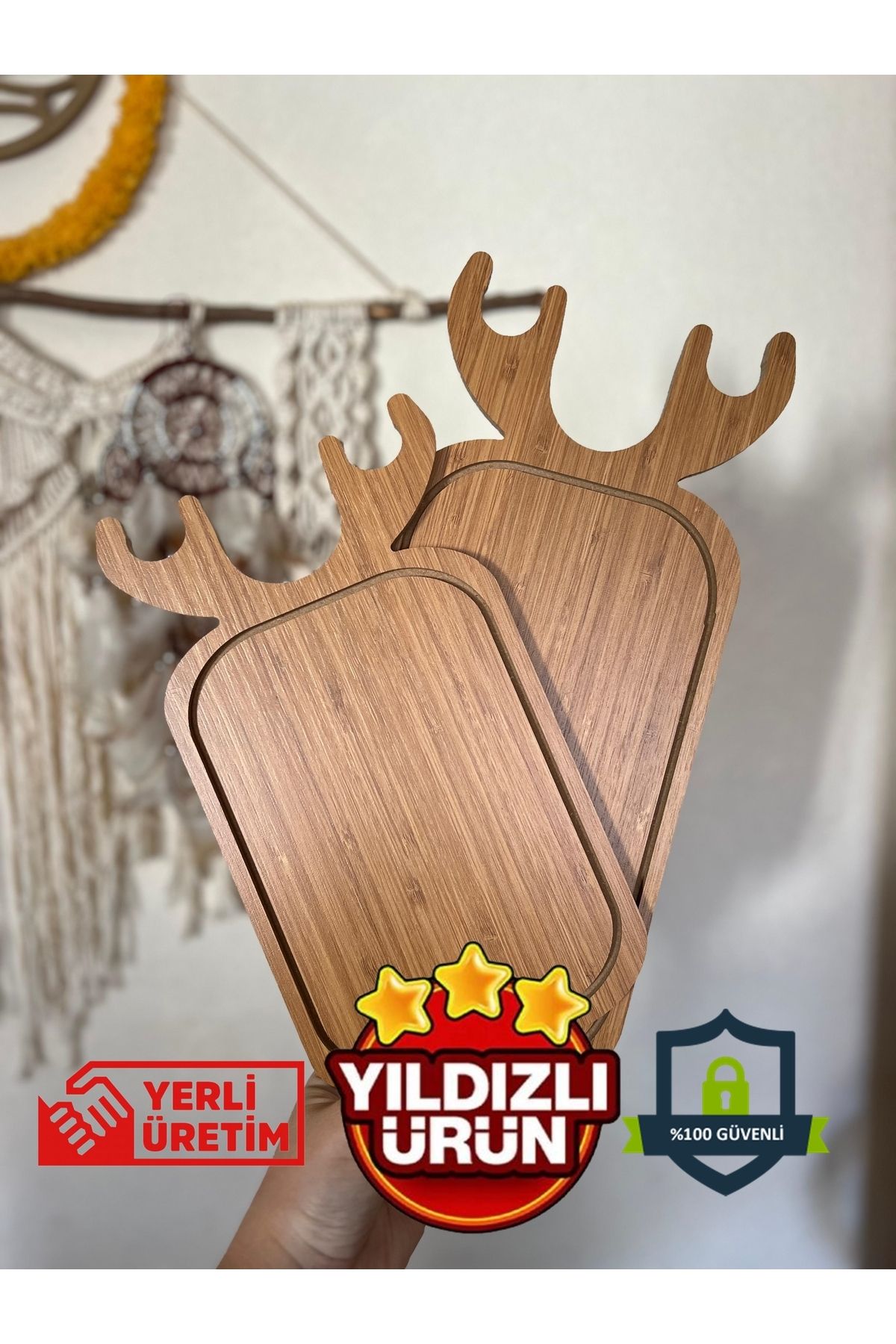 Deer shop plate set