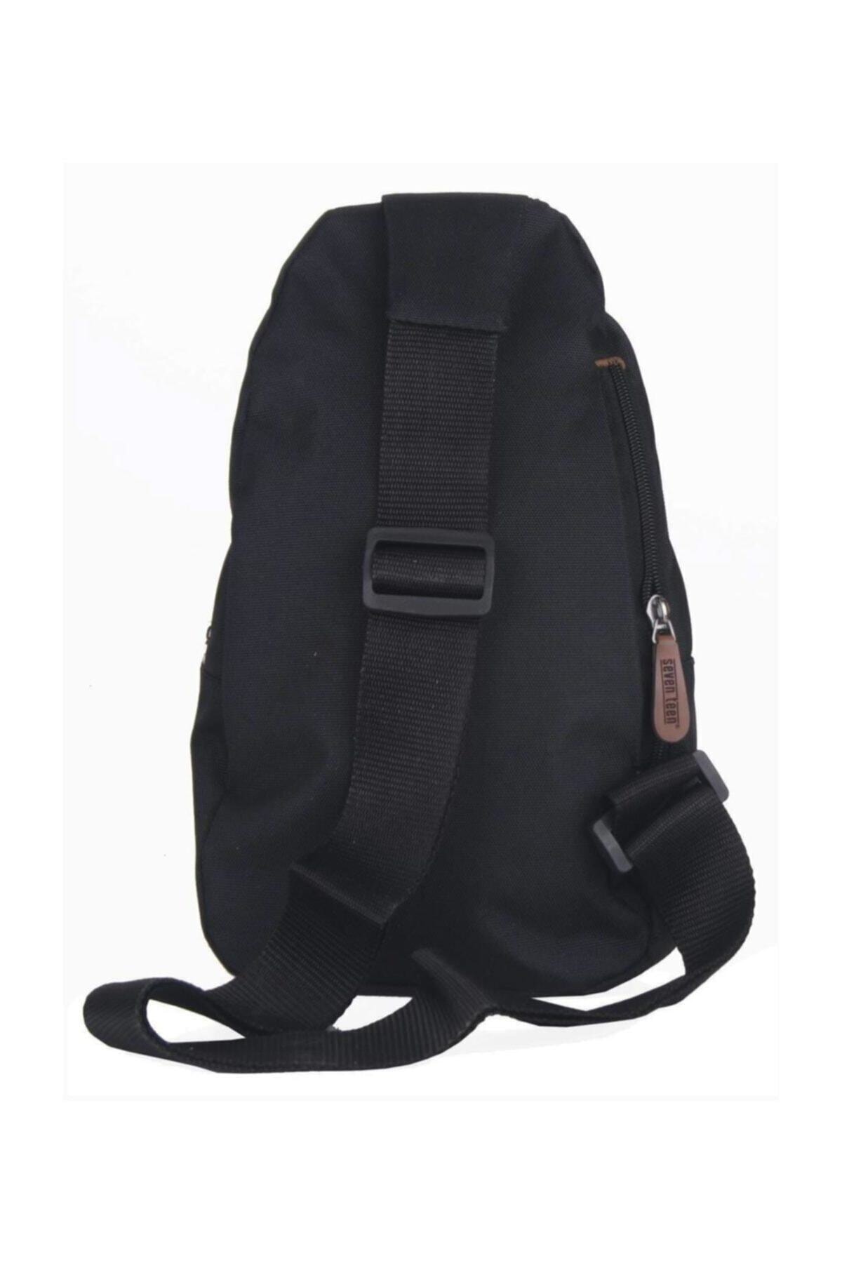 SEVENTEEN  Seven Teen Bodybag Erkek Çantası Siyah 3475 - Görsel 3