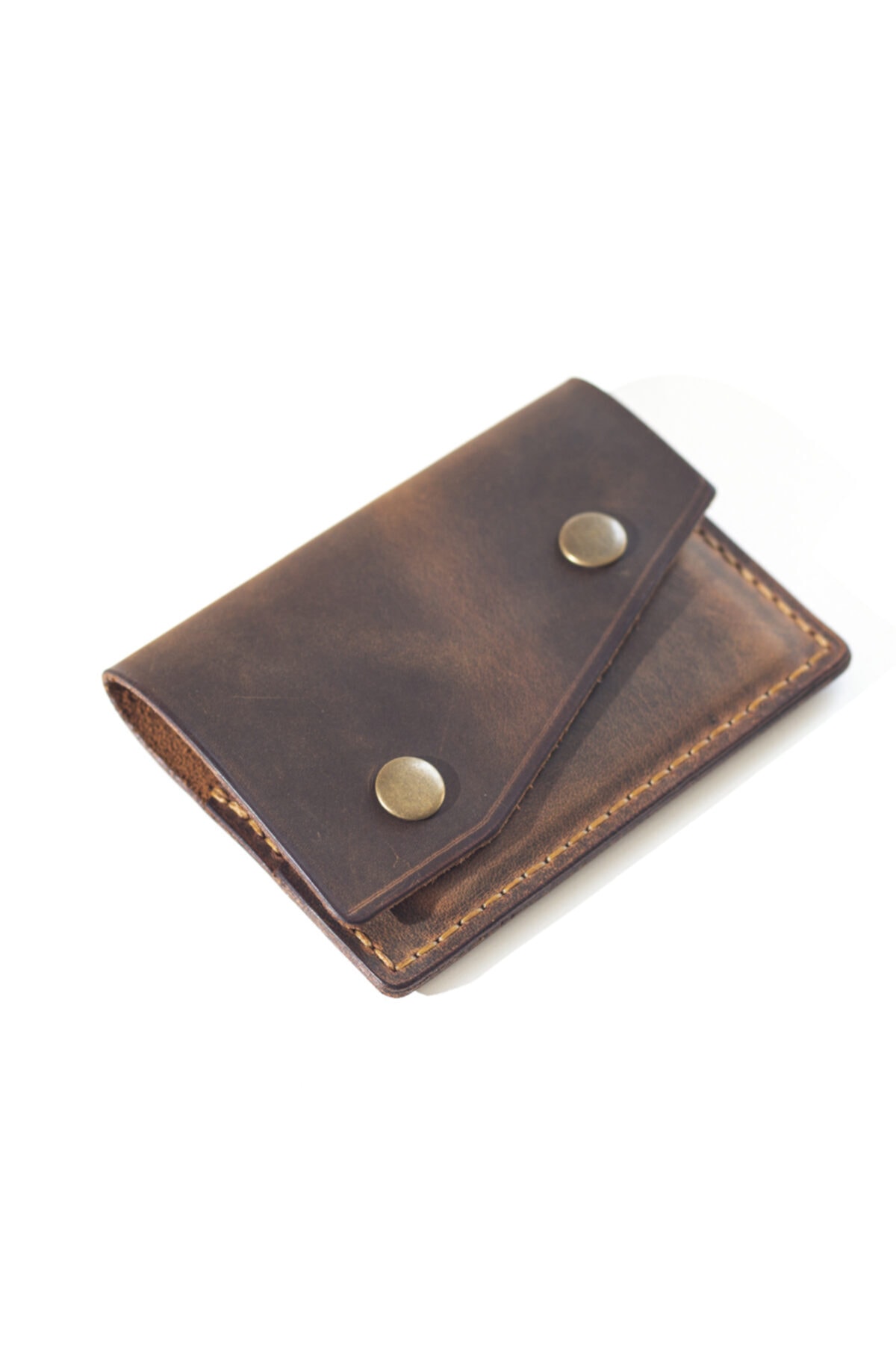 کیف پول مردانه قهوه ای Hi Leather | HLRİSUS01 اورجینال - تصویر 6