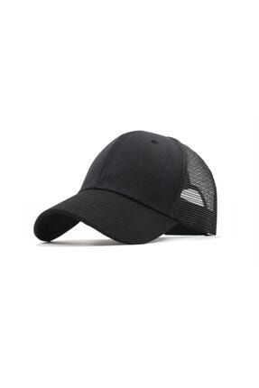 Fileli Spor Unisex Şapka (siyah) KBS20095