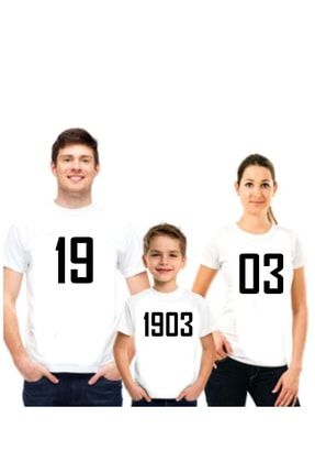 Aile T-shirt Kombini 1903 3 Lü Set 83