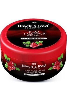 Black&red Clay Face Mask Orman Meyveli Killi Yüz Maskesi 59951