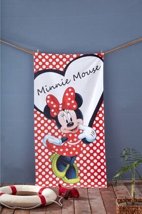 Minnie Mouse 3d Plaj Havlusu 7777
