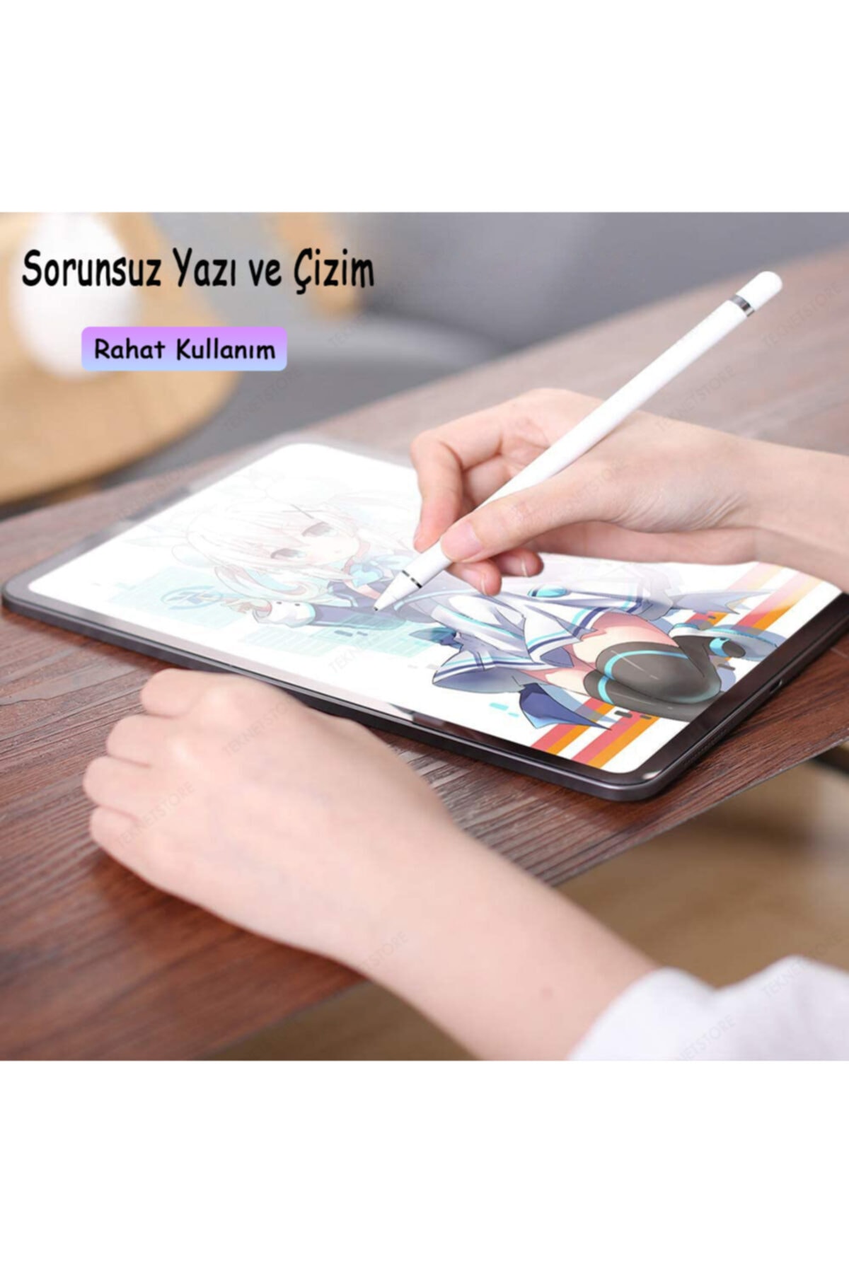 Ipad 9. Nesil 10.2 Inç Sensitivity Stylus Kapasitif Dokunmatik Kalem Çizim Ve Tasarım Tablet Kalemi 5