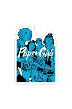 Paper Girlsâ® - Mac, Kj, Tiffany & Erin (cilt 1) Sticker Araba 15 Cm X68T7516