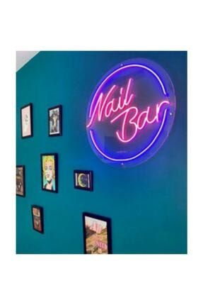 Nail Bar Neon Led Aydınlatma Gece Lambası Işıklı Duvar Dekor NEU749NAI