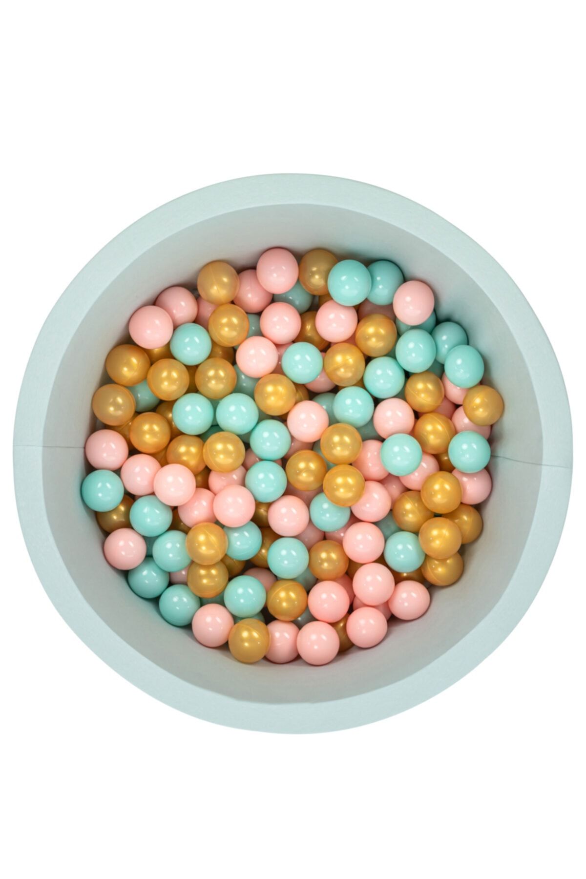 Wellgro Bubble Pops Mint Ball Pool и мятно-розовый золотой шар 8682431622116