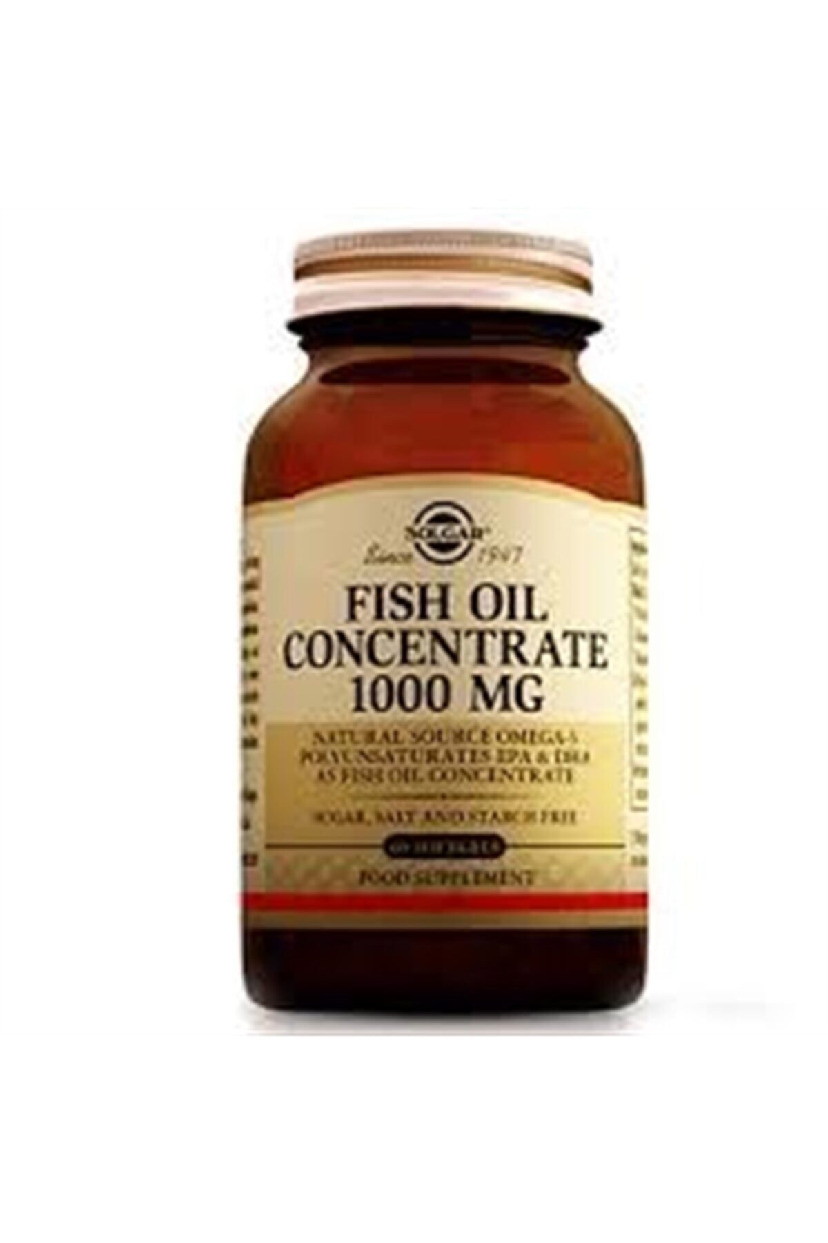 Solgar Fish Oil 1000 mg 60 Tablet Fiyatı, Yorumları Trendyol