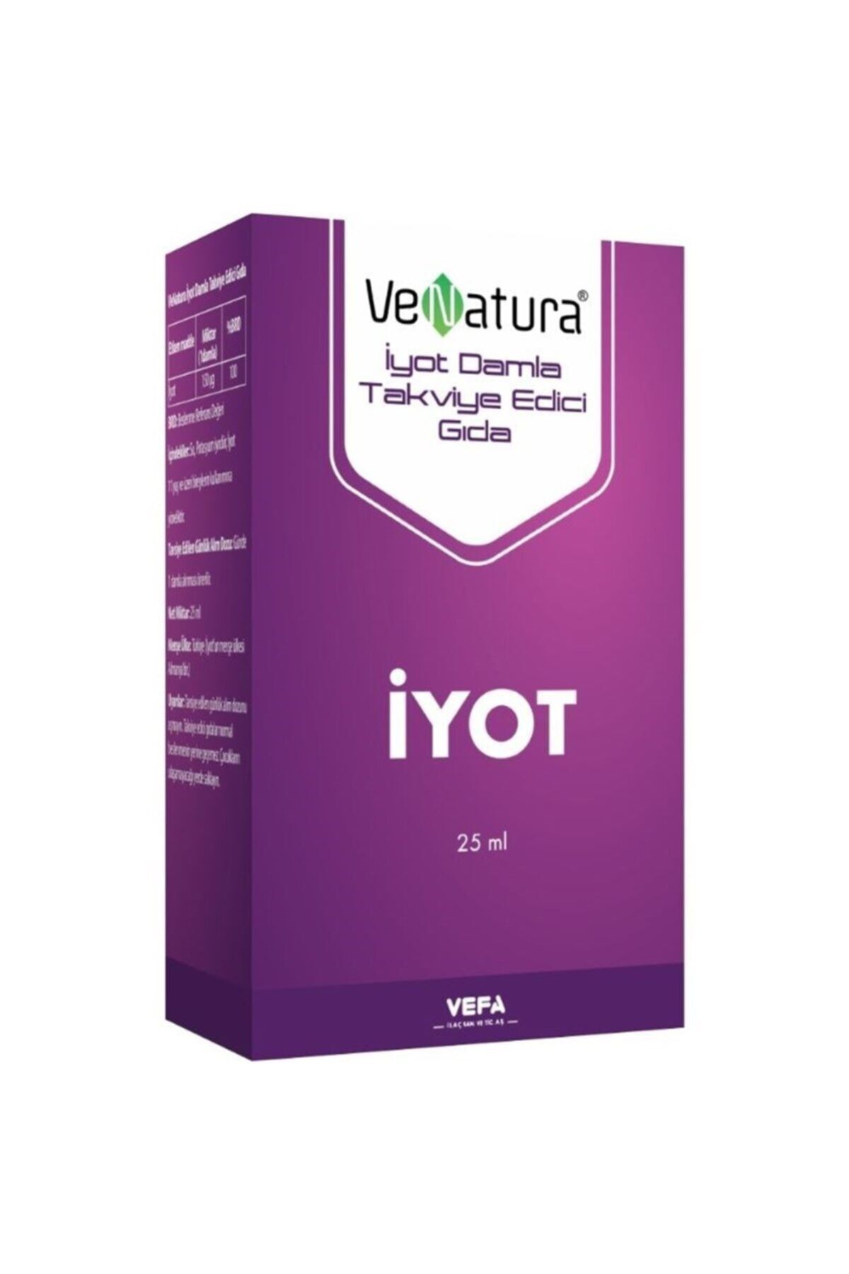 VeNatura Iyot Damla 25 ml
