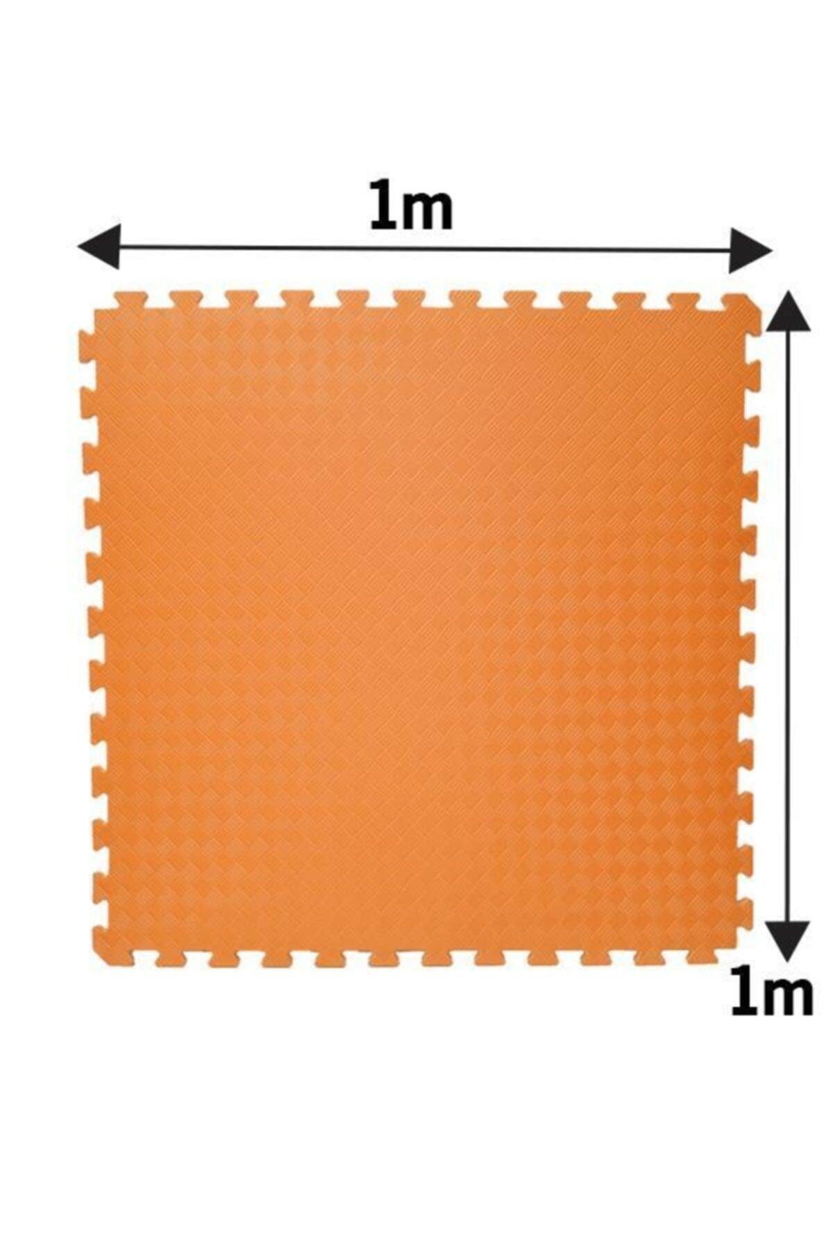 Neworldgym Turuncu Tatami Oyun Yer Zemin Minderi 100x100 cm 13 mm fotoğrafı 2 (önizleme)