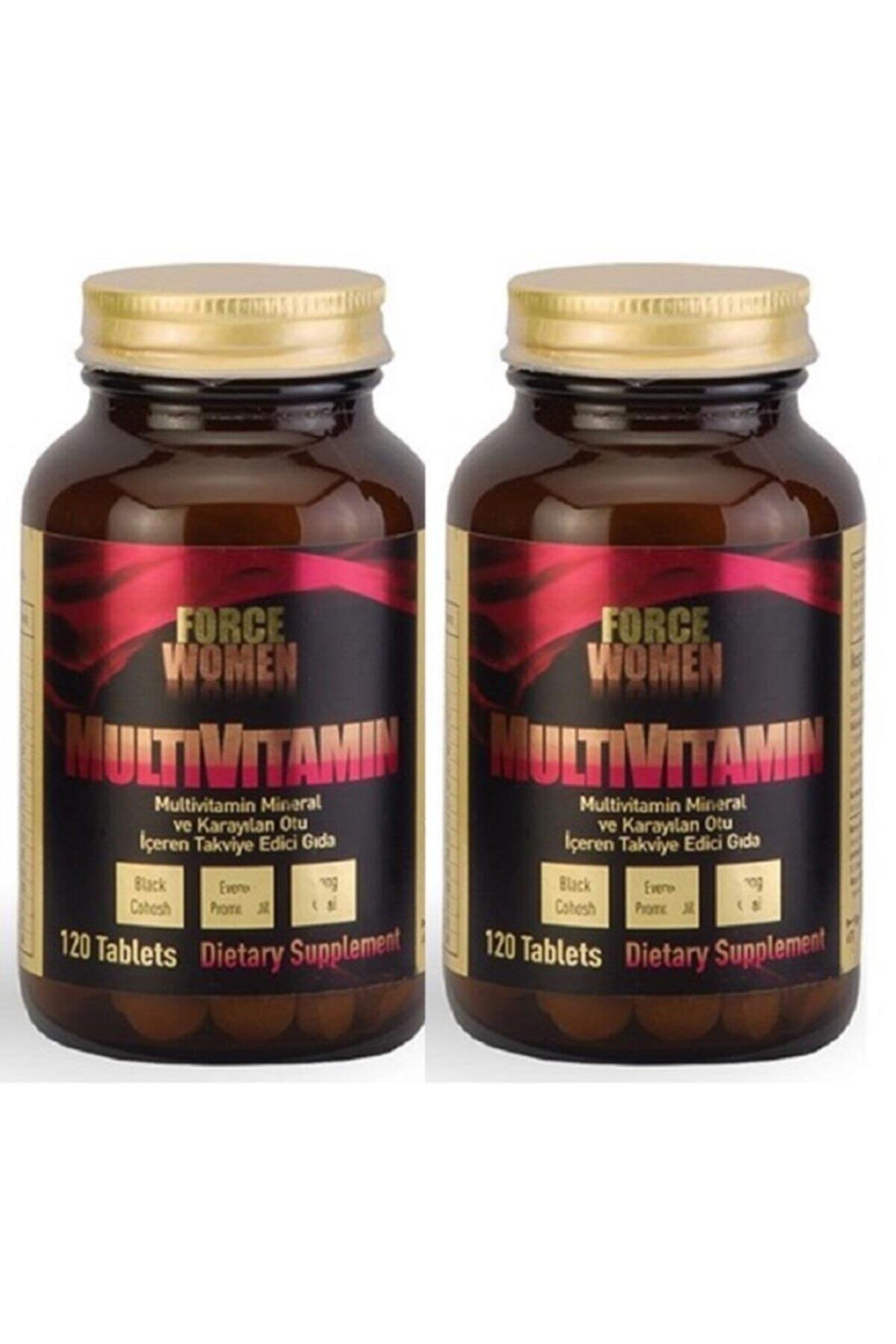 Force Nutrition Force Women (kadın) Multi Vitamin Mineral 120 Tablet 2 ...