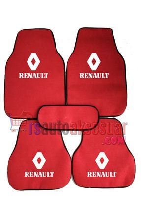 Renault 9 Halı Paspas Kırmızı Renk YENİHALPAS202203