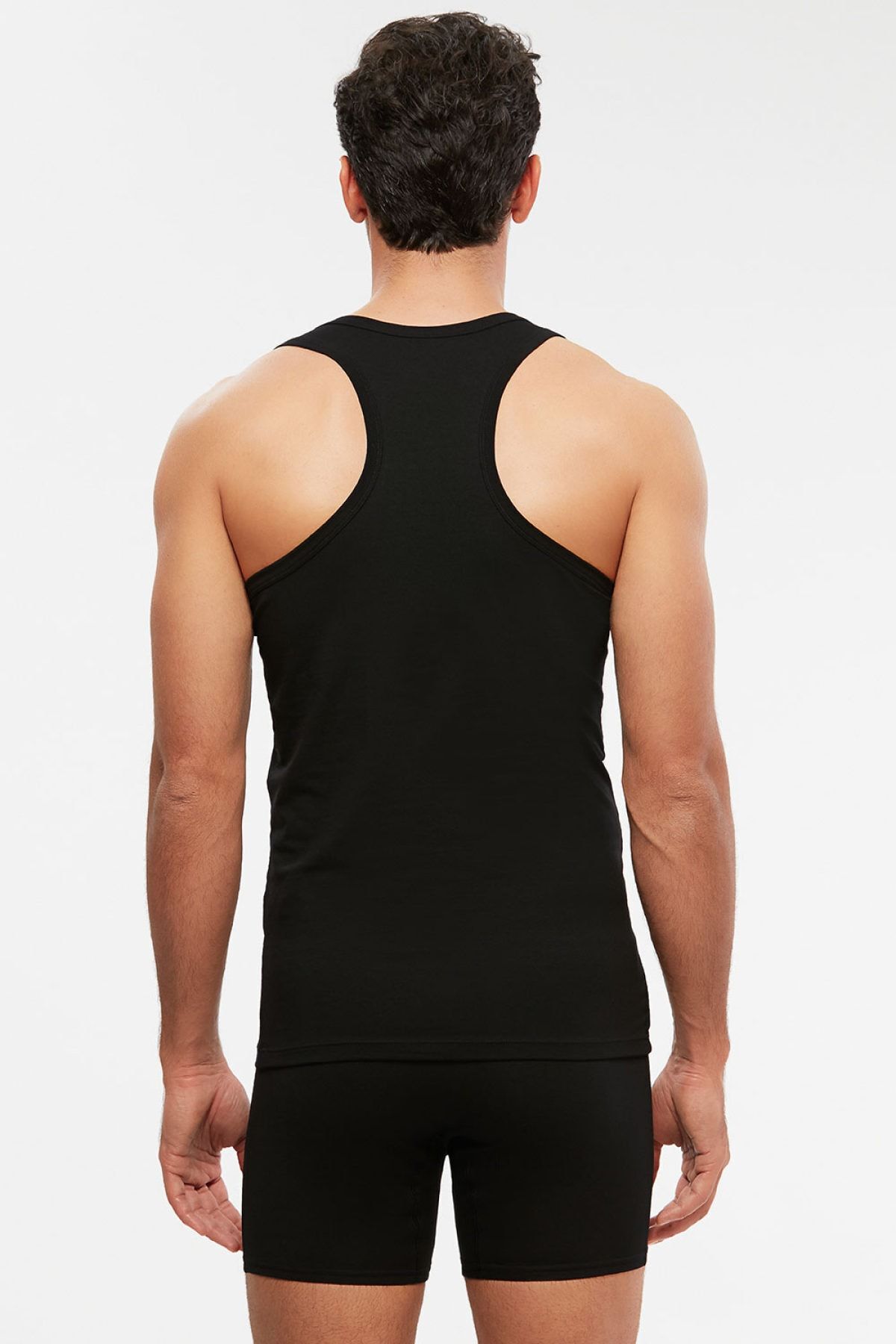Kom-Pachet de 2 Aytron Basic Halter Maillot Negru 2