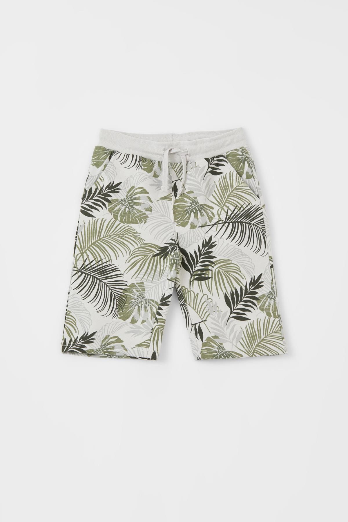 DeFacto Shorts Ecru Mittlerer Bund