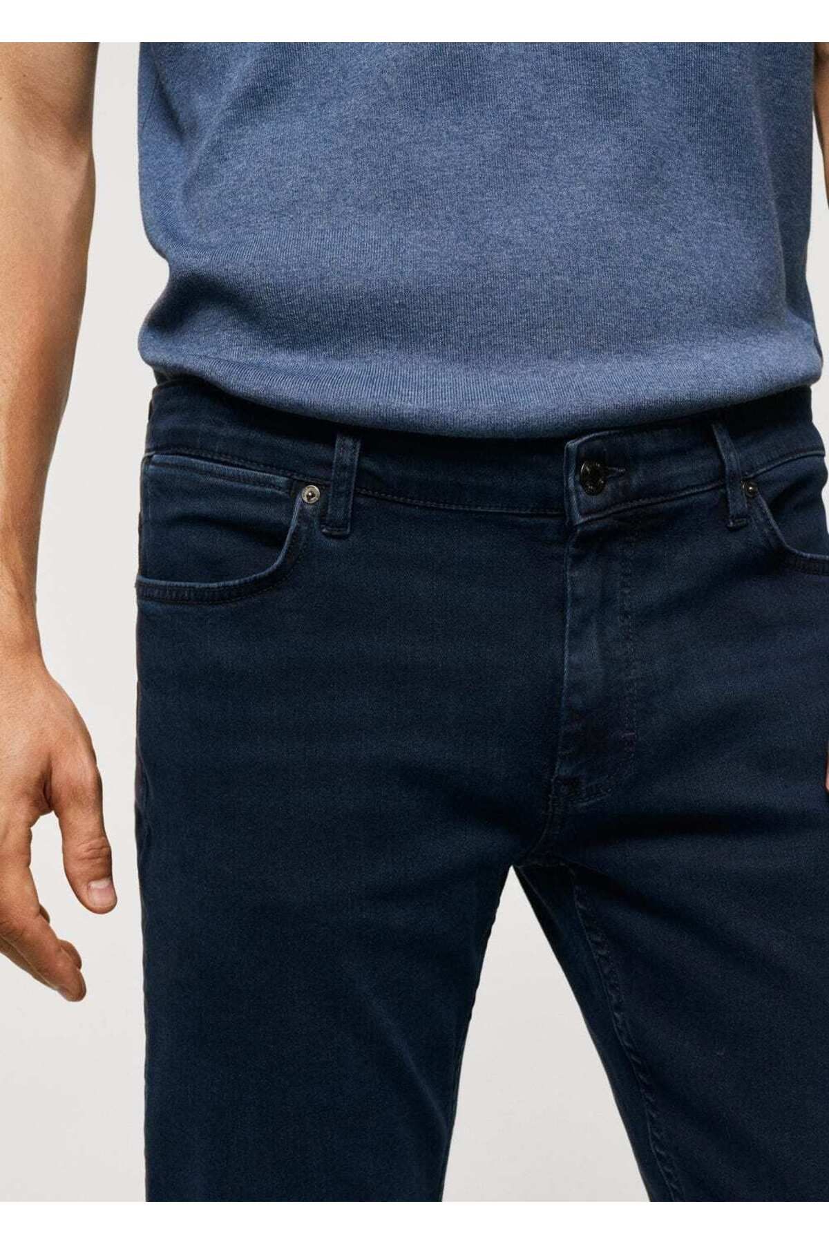 MANGO Man-Slim fit ultra jemné na dotek Patrick jean 5