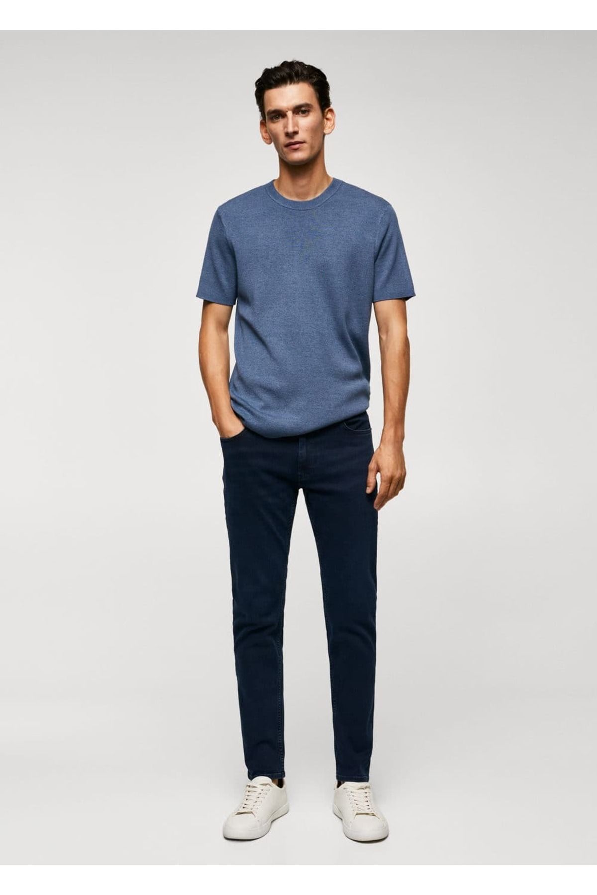 MANGO Man-Slim fit ultra jemné na dotek Patrick jean 2