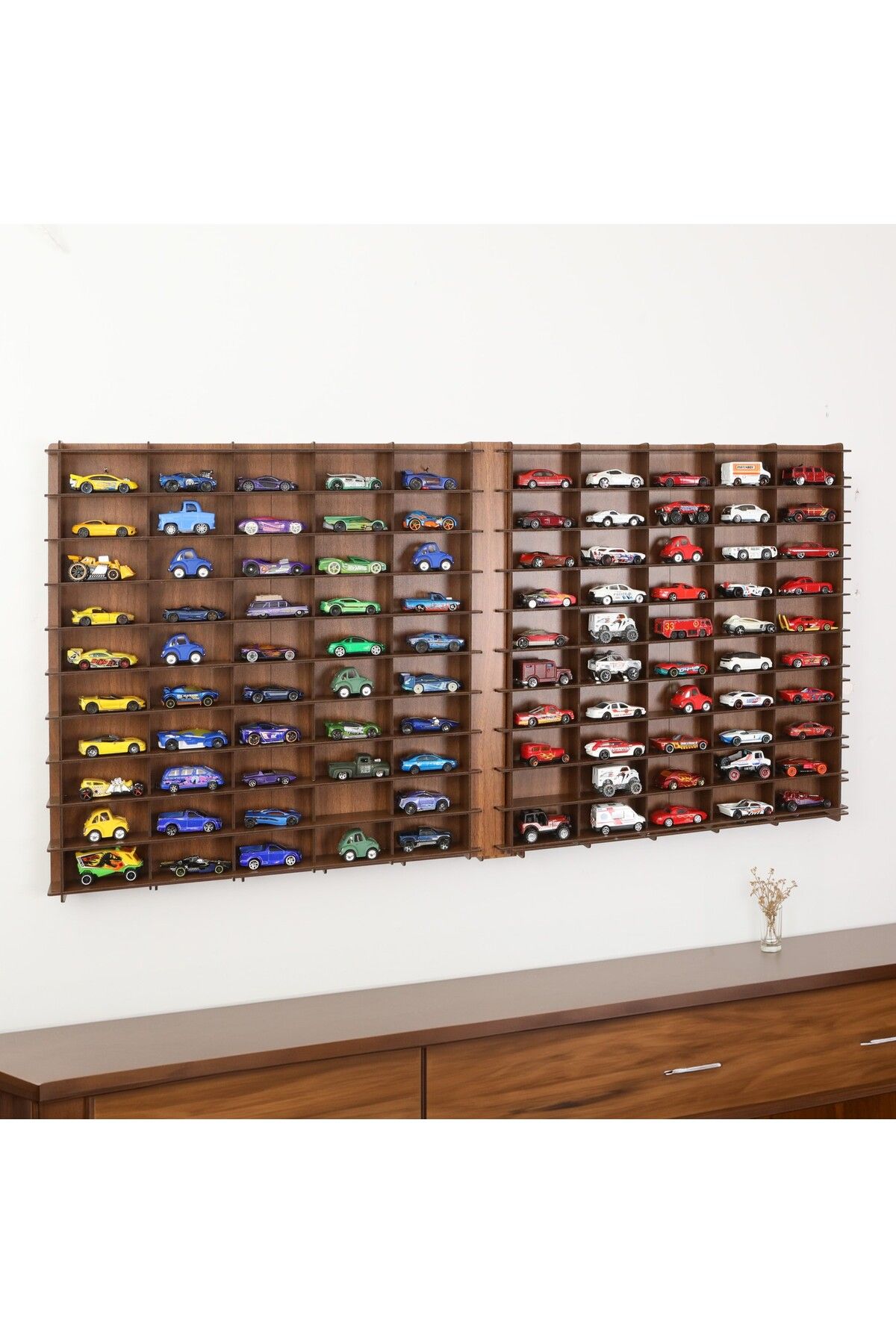 1/64 Hotwheels Matchbox Uyumlu Hobi Koleksiyon 100LÜ Set Model Oyuncak Araba Rafı