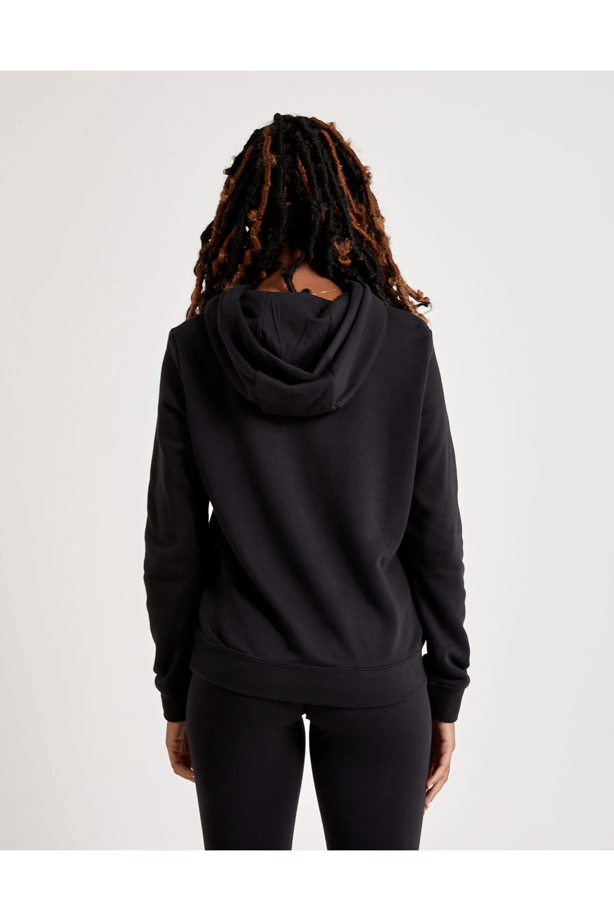 Nike Women Sportswear Club Fleece Pullover Hoodie Kad n Siyah Sweatshirt Fiyat Yorumlar Trendyol