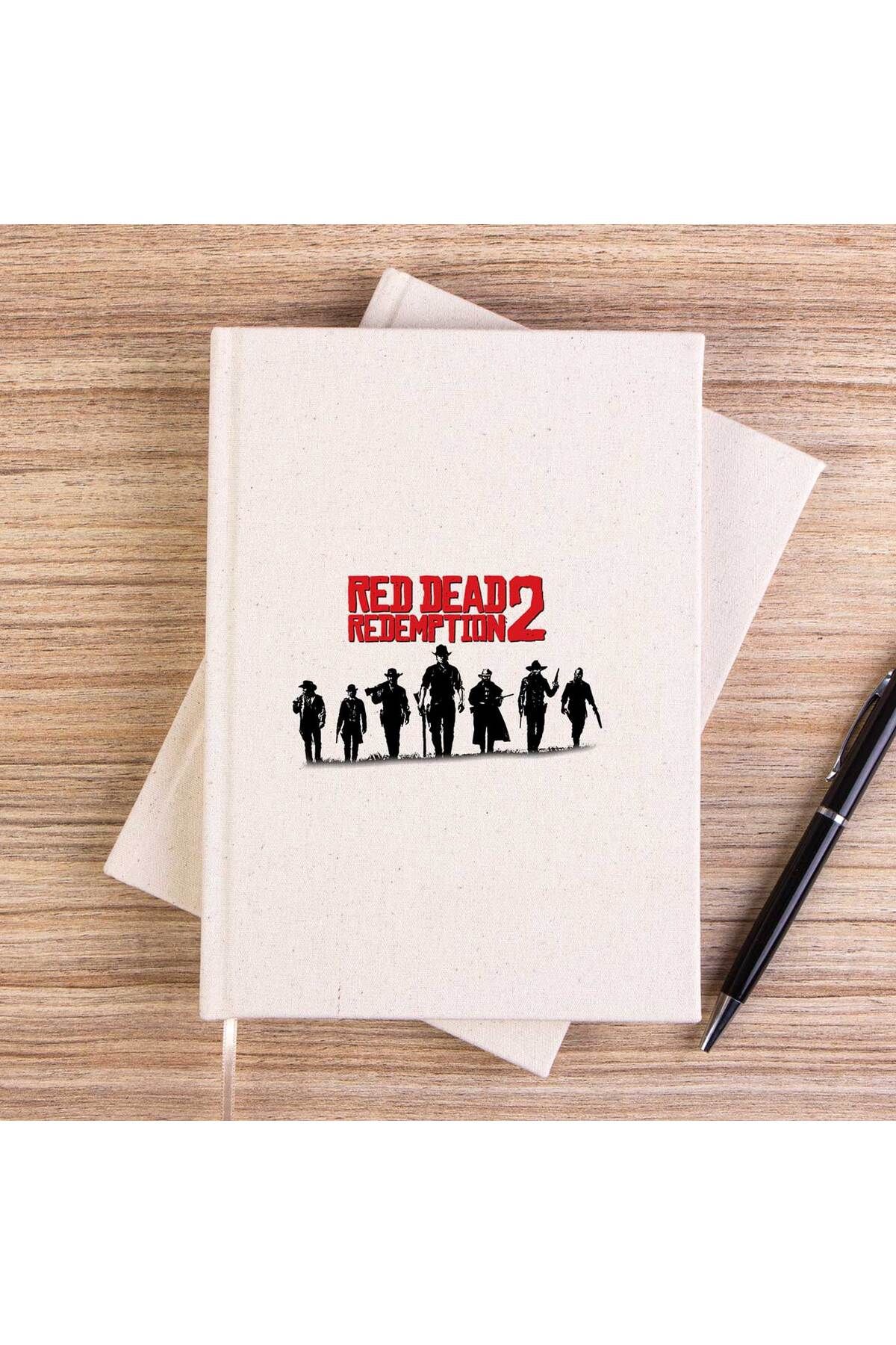 Z zepplin-Red Dead Redemption 2 Poster Unlined Canvas Notebook 1