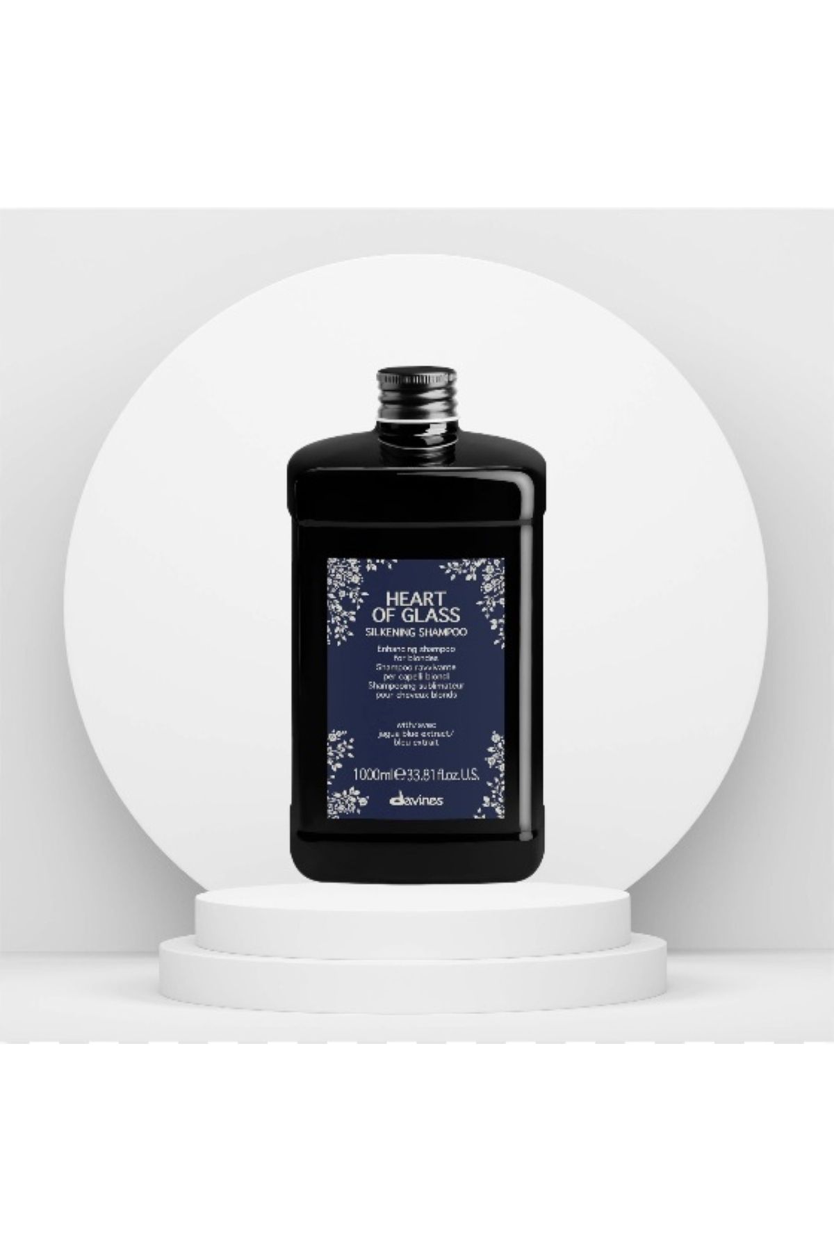 Davines-شامبو إصلاح المسح - قلب الزجاج 1000 مل شعر أشقر - BSECRETSQuality125 5